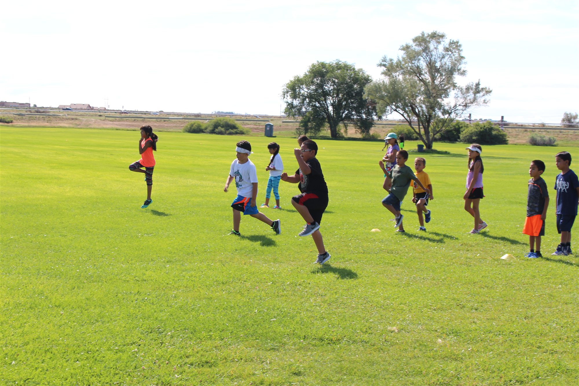 Flight Club youth runners training together